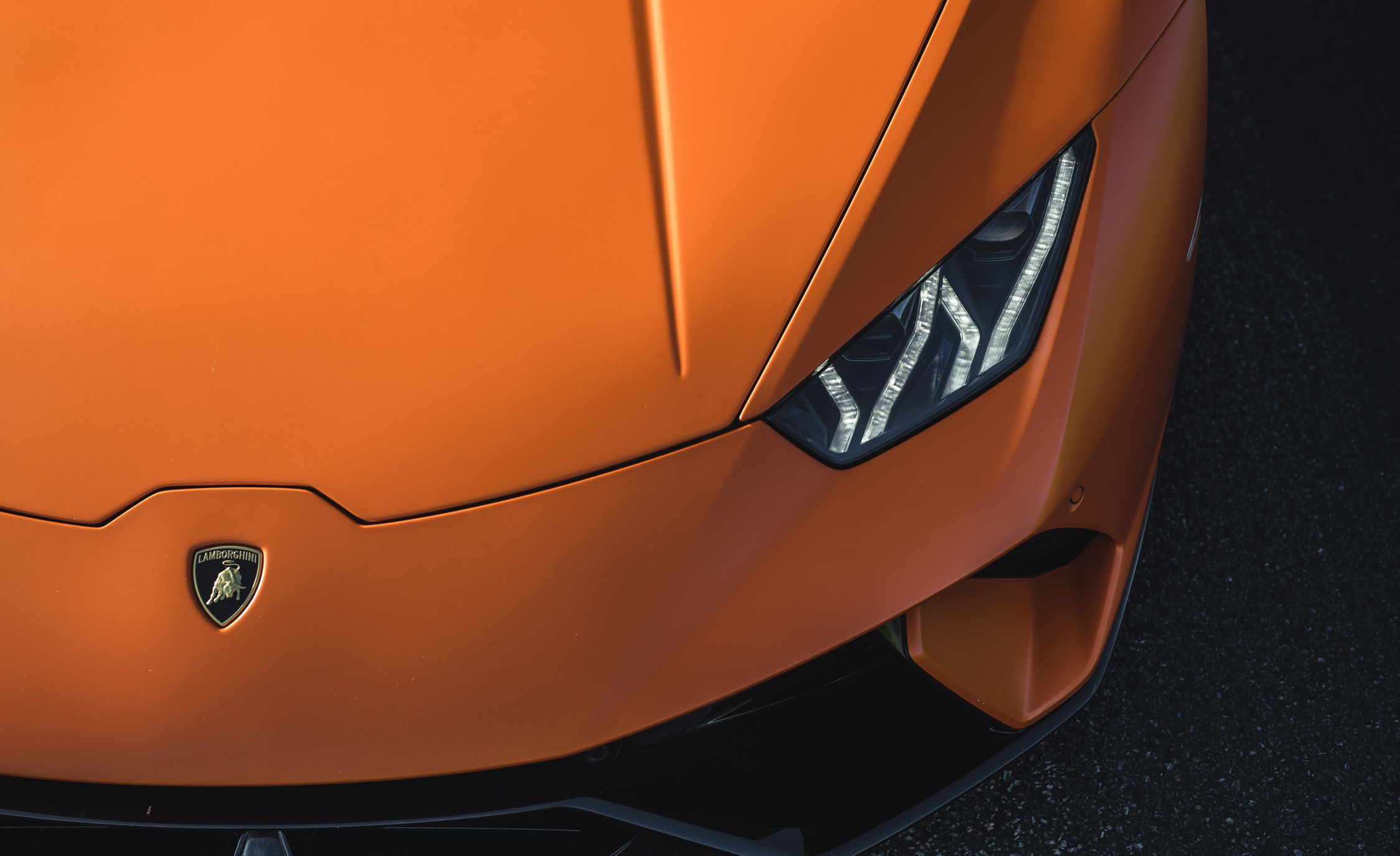 Lamborghini Headlights Hd Wallpaper