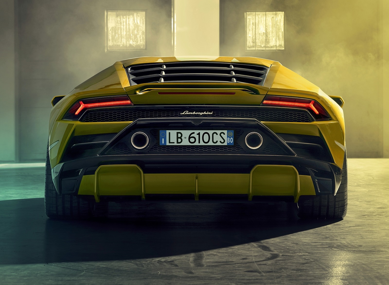 2021 Lamborghini Huracan Evo Rwd Rear Wallpapers 10 Newcarcars