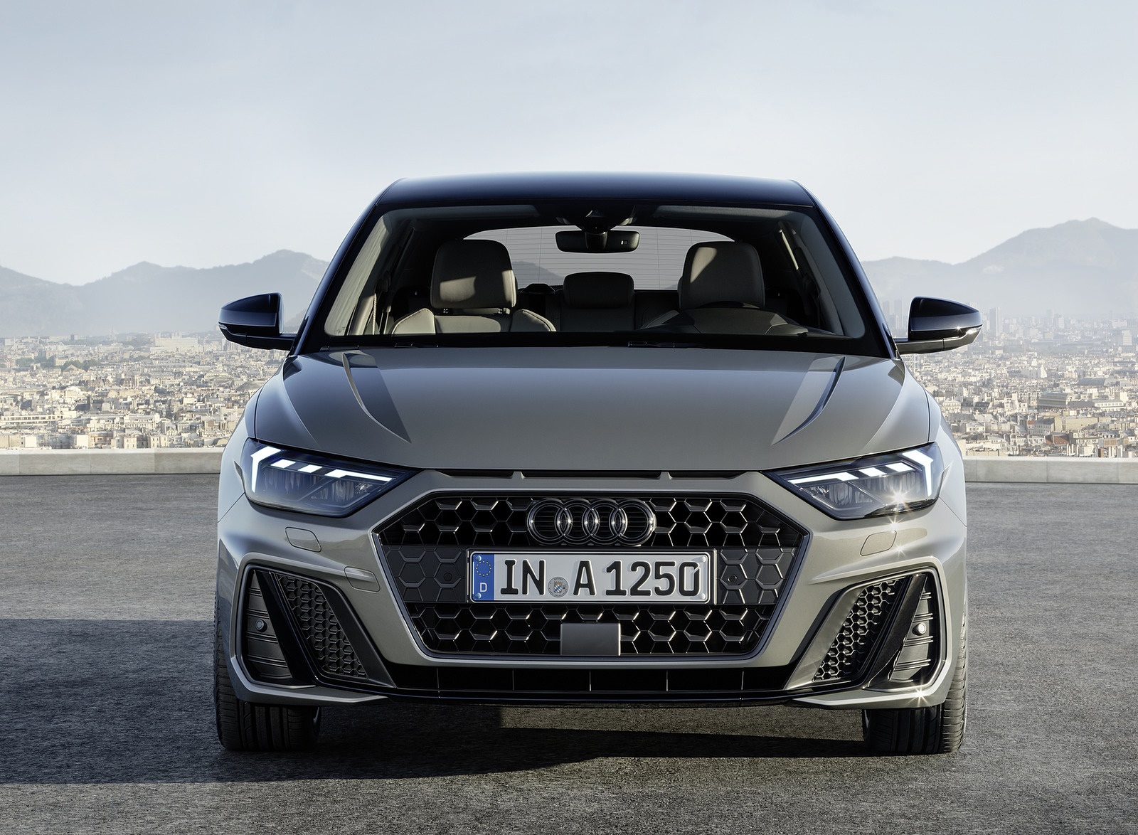 2019 Audi A1 Sportback (Color: Chronos Grey) Front Wallpapers (2)