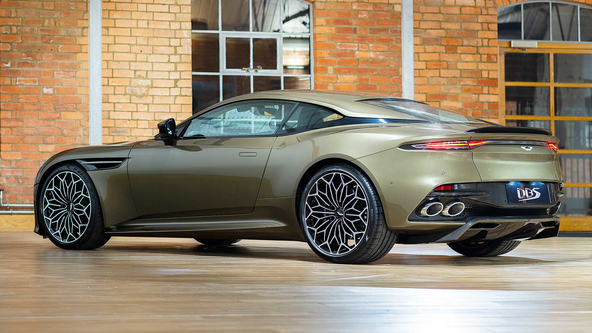 2019 Aston Martin DBS Superleggera On Her Majesty's Secret Service Rear Three-Quarter Wallpapers (7)