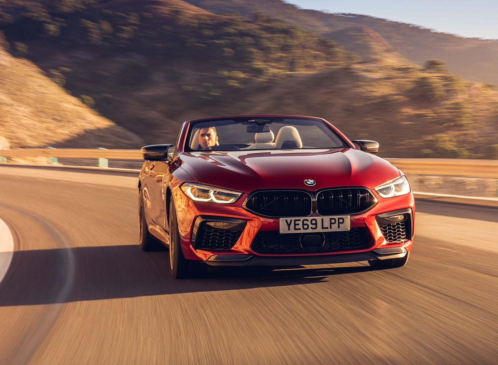 2020 BMW M8 Competition Convertible (UK-Spec) Front Wallpapers (1)