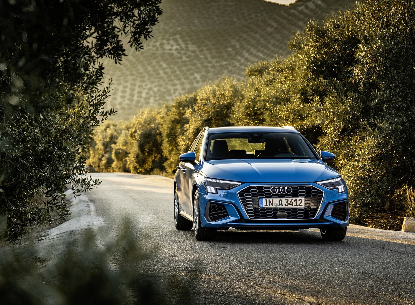 2021 Audi A3 Sportback (Color: Atoll Blue) Front Wallpapers #53 of 121