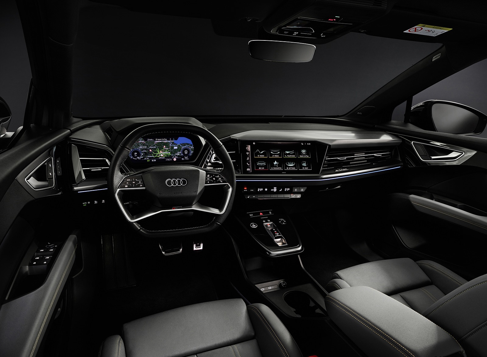 2022 Audi Q4 e-tron Interior Cockpit Wallpapers #160 of 183