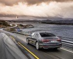 2022 Audi A8 L (Color: Manhattan Grey) Rear Three-Quarter Wallpapers 150x120 (15)